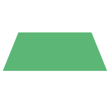 Monocolour design green vinyl rug - TenStickers