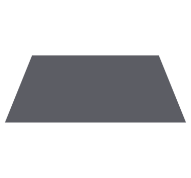 Simple grey surface grey vinyl rug - TenStickers