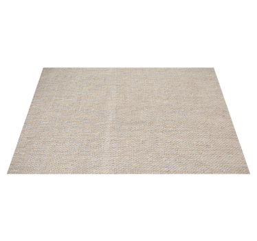 Natural beige cotton texture nordic style rugs - TenStickers