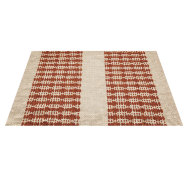 Rustic Woven Pattern textured vinyl rug - TenStickers