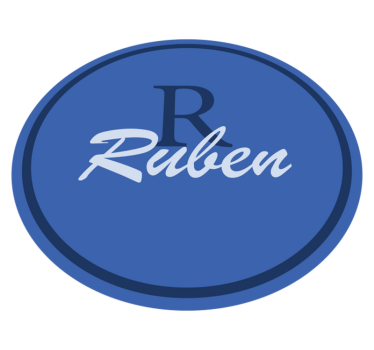 Custom vinyl rug custom name circle rug - TenStickers