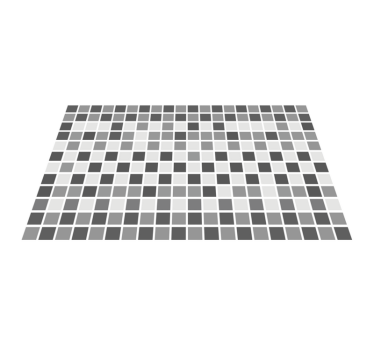Grey shades bathroom vinyl rug - TenStickers