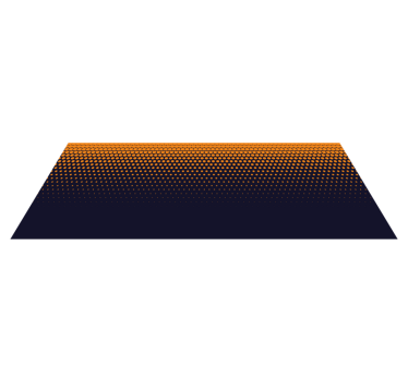 Gradient dots pattern teen vinyl rug - TenStickers