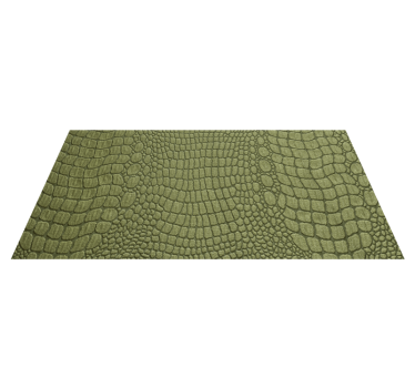 Snake skin animal print vinyl rug - TenStickers