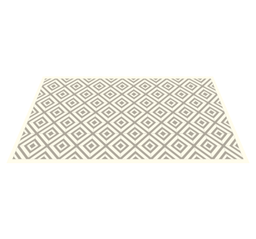 DIAMOND INSPIRATION geometric vinyl rug - TenStickers
