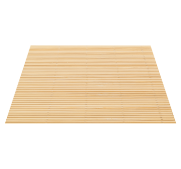 Natural Bamboo Texture entrance hall vinyl rug - TenStickers