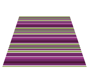 Purple horizontal striped vinyl rug - TenStickers