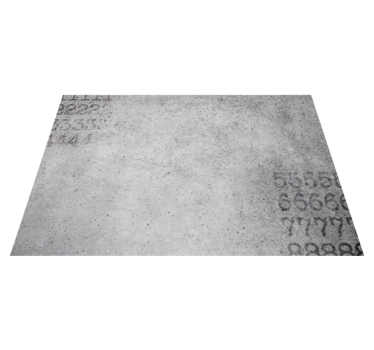 Numerical Stone Texture Floor Mat - TenStickers