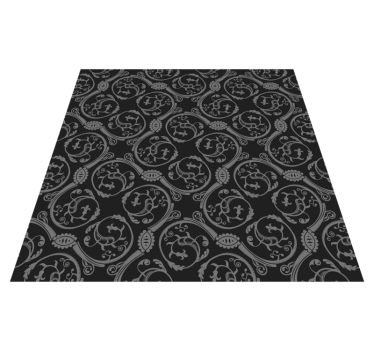 Ornate Mandala Pattern mandala carpet - TenStickers