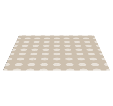 Spotted pattern texture vinyl rug - TenStickers