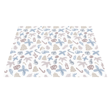 Whimsical Patterned kids rug - TenStickers