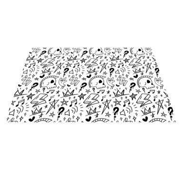 Eclectic Teen Patterns rug for teens - TenStickers