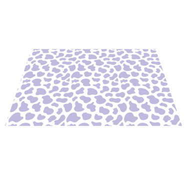 Lavender Leopard Spots animal print carpet - TenStickers