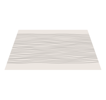 Nordic Lines vinyl rug stripes - TenStickers
