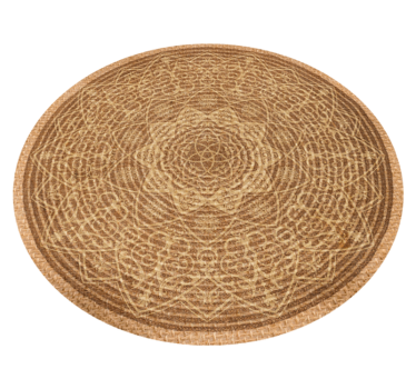 Woven Mandala  mandala mat - TenStickers