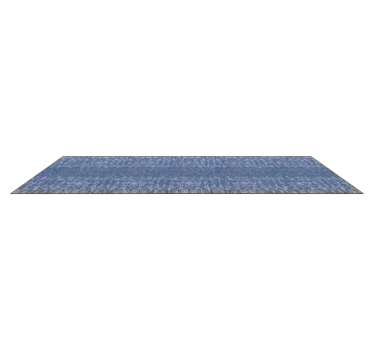 Vintage blue textured vinyl hallway runner - TenStickers