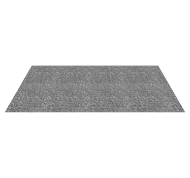 Gray fabric texture modern vinyl hallway runner - TenStickers