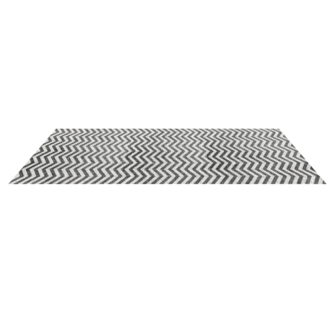 Zig zag pattern geometric vinyl hallway runner - TenStickers