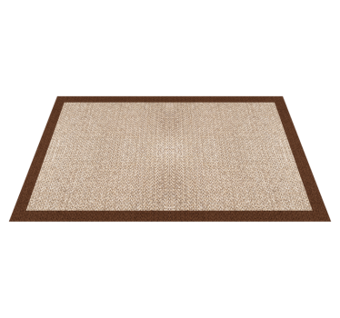 Woven Fabric Texture Vinyl Carpet - TenStickers