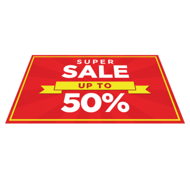 Personalized discount sale red vinyl floor carpet - TenStickers