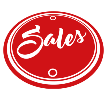Red circle text sales circular vinyl floor carpet - TenStickers
