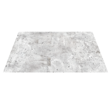 Gray concrete effect dining room carpet - TenStickers