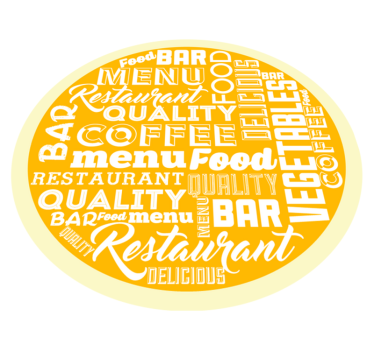 Restaurant Quality Menu custom rug - TenStickers