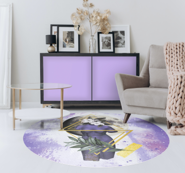 Digital collage contemporary rugs - TenStickers