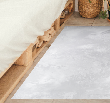 Light grey concrete stone vinyl flooring - TenStickers