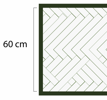 Chevron kitchen runner kitchen vinyl rug - TenStickers