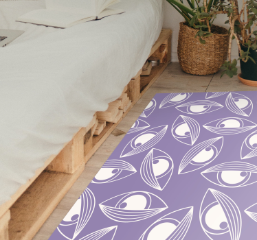 Abstract Fish Pattern animal vinyl rug - TenStickers