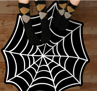 Cobweb rug teenage rugs for bedrooms - TenStickers