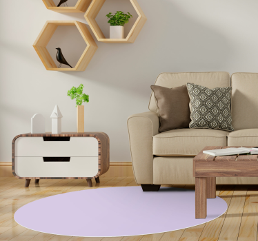 Digital lavender colour contemporary rugs - TenStickers