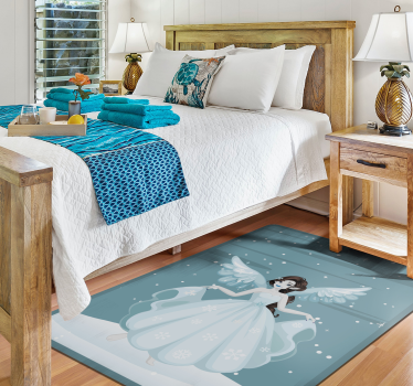 Fairy Tale Elegance nursery vinyl rug - TenStickers