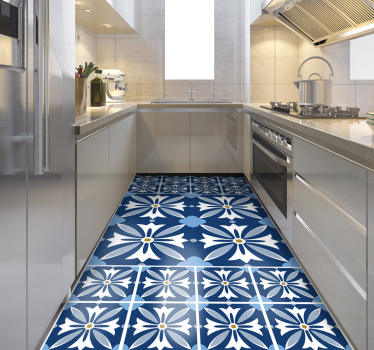 mosaïque Helena runner mosaic vinyl flooring - TenStickers