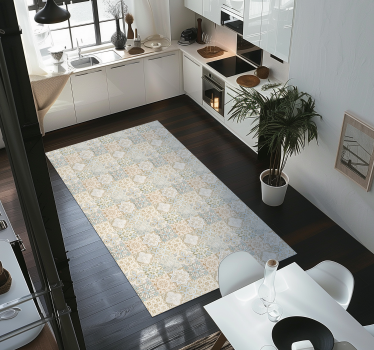 Old relic spanish style vinyl rug - TenStickers