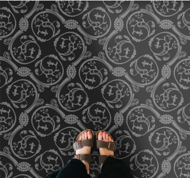 Ornate Mandala Pattern mandala carpet - TenStickers