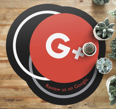 Review Google now sales vinyl rug - TenStickers