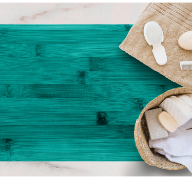 Rustic texture painted planks wood effect vinyl flooring - TenStickers