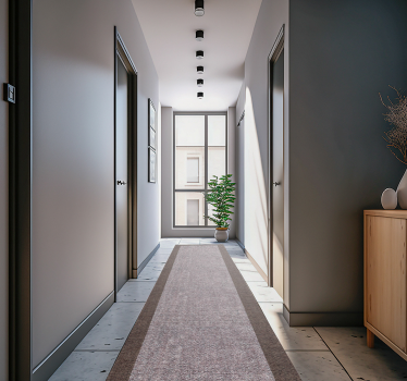 Simple design rectangular vinyl hallway runner - TenStickers