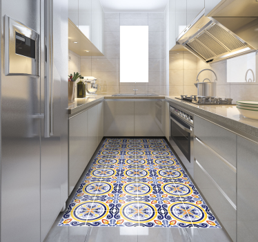 Summer Tiles tile mat - TenStickers