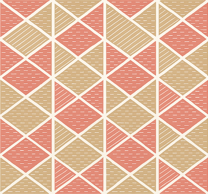 Vinyl rug for dining room Graphic Scandinavian Style - TenStickers