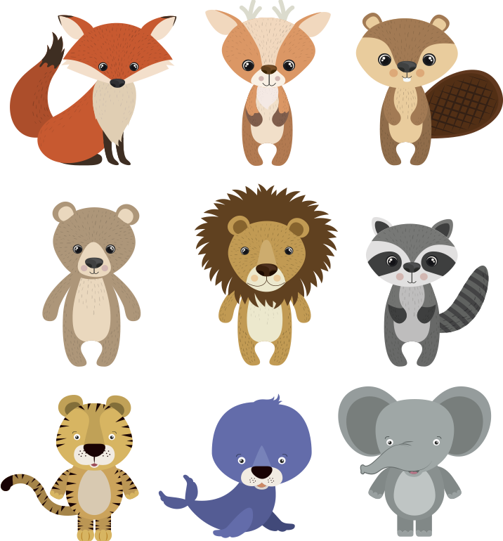 Animal vinyl rug for home decoration - TenStickers