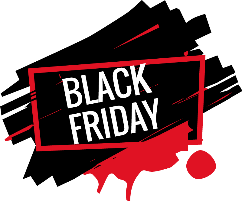 Black friday vinyl rug modern sticker black friday - TenStickers
