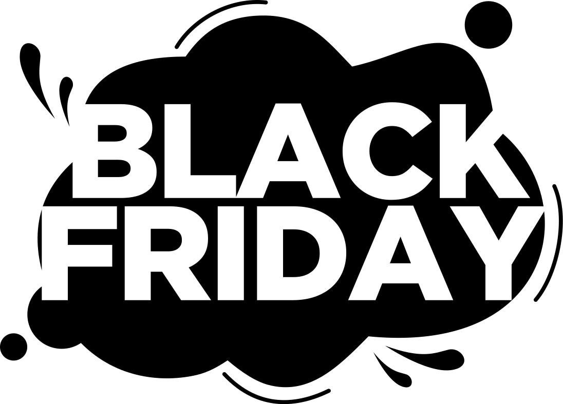 Black friday vinyl rug paint splash - TenStickers