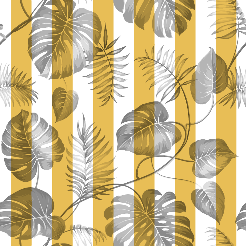 Floral vinyl rug sliding wardrobe door - TenStickers