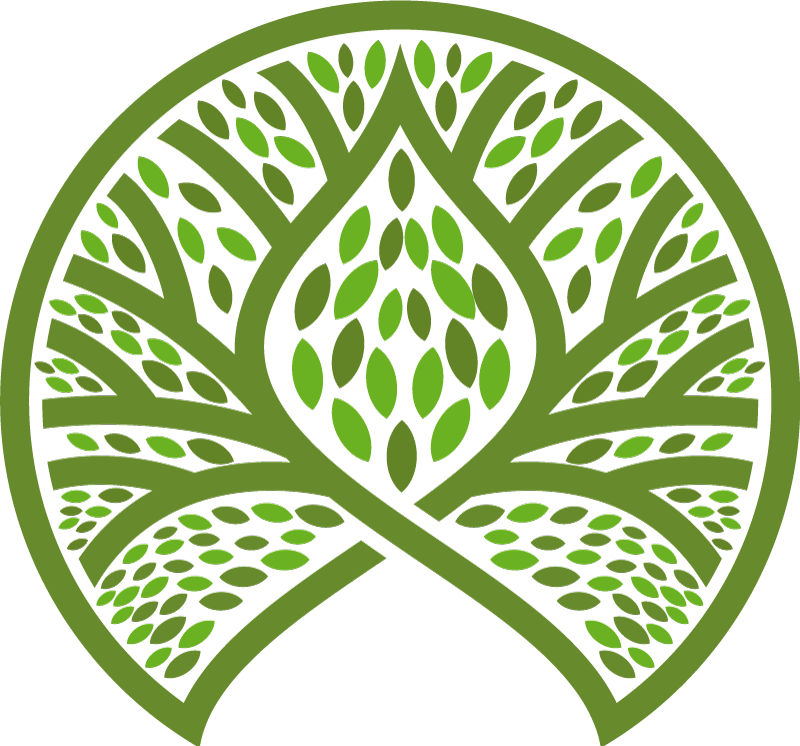 Floral vinyl rug leafy nature design - TenStickers