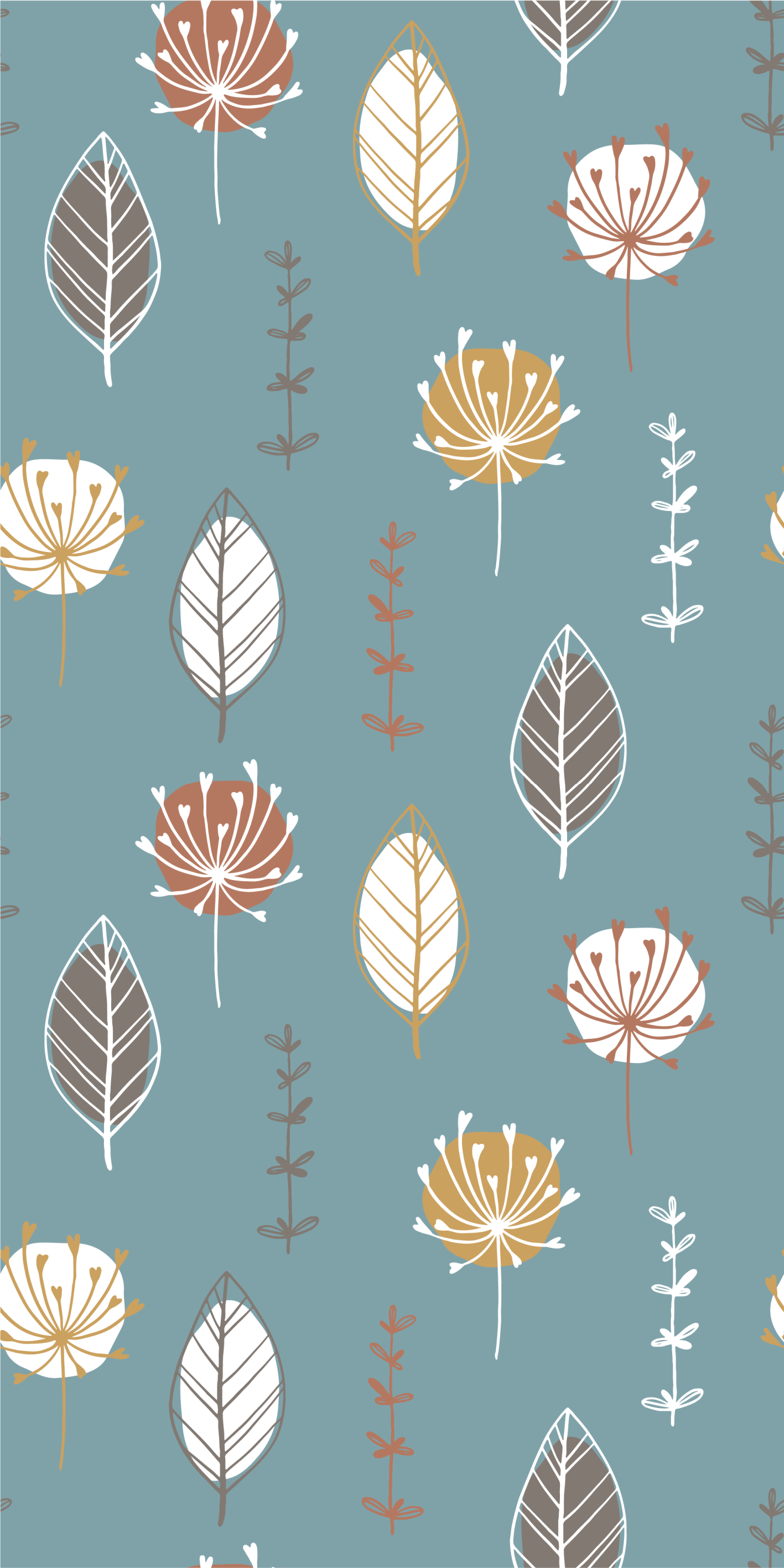 Kitchen vinyl rug nordic park style - TenStickers