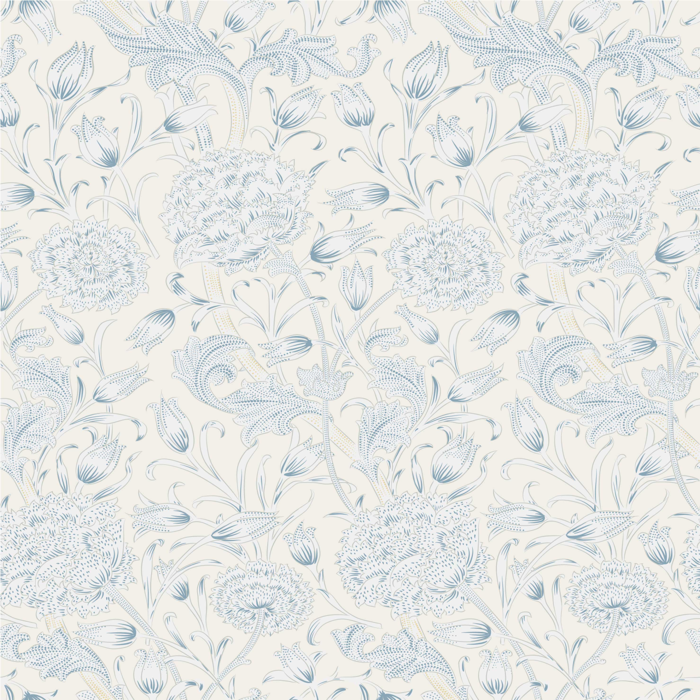 Flower rug floral design for wardrobe - TenStickers