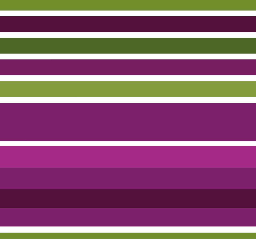 Bedroom vinyl rug with purple and green stripes - TenStickers